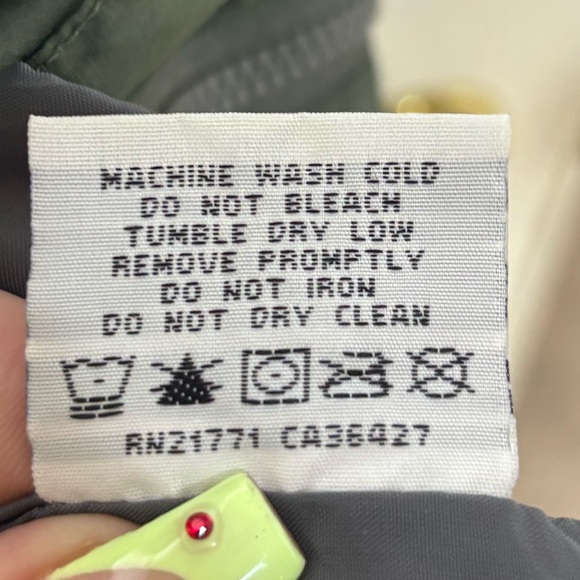 I. Spiewak & Sons Olive Hooded Jacket Raincoat Windbreaker XS - Picture 7 of 8